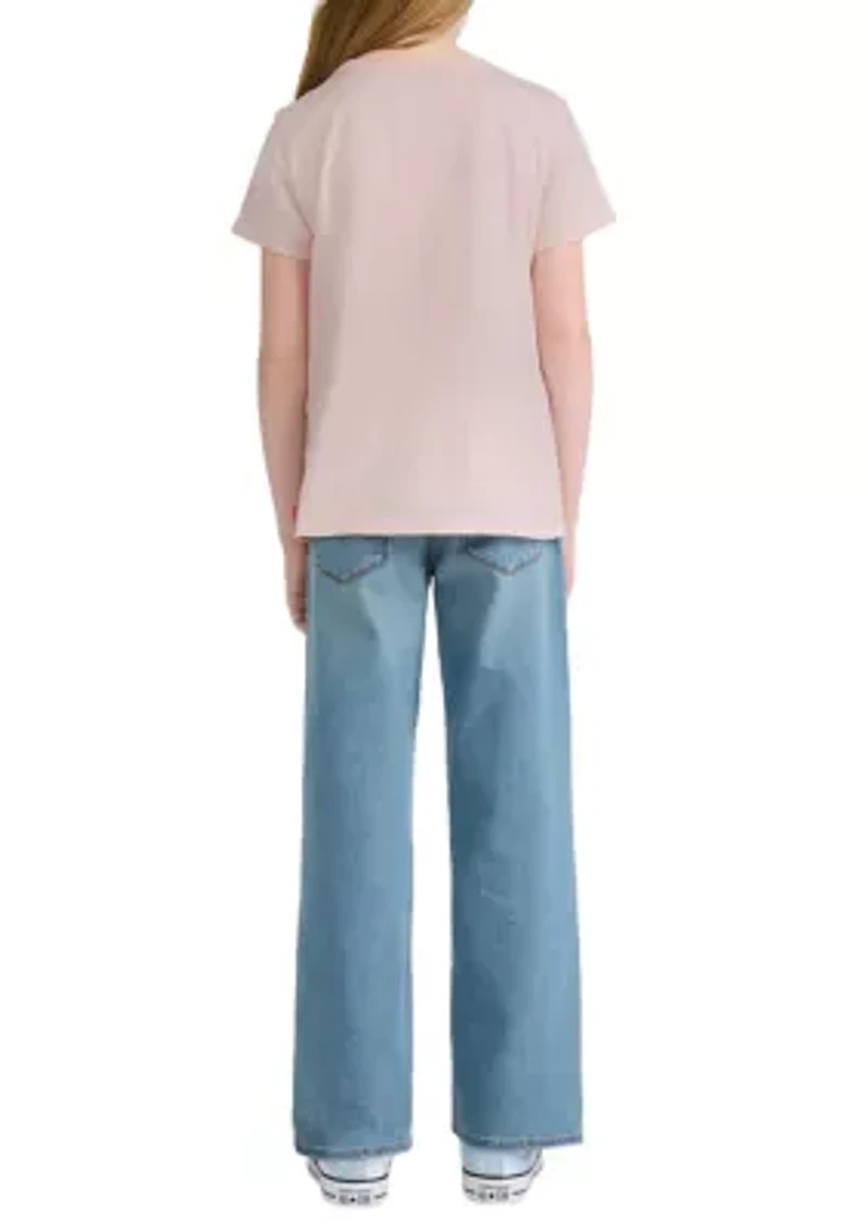 Girls 7-16 Strawberry Short Sleeve Top