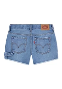 Girls 7-16 Applique Girlfriend Shorts