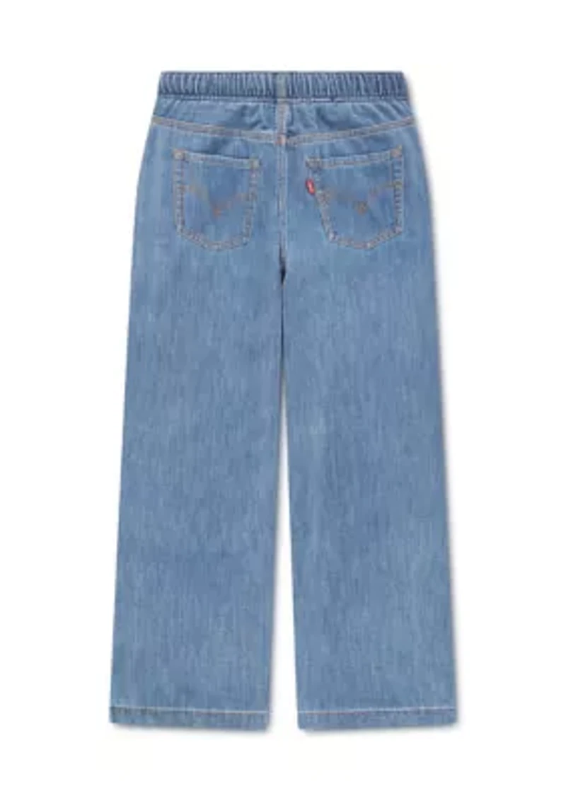 Girls 7-16 Luxe Denim High Rise Baggy Jeans