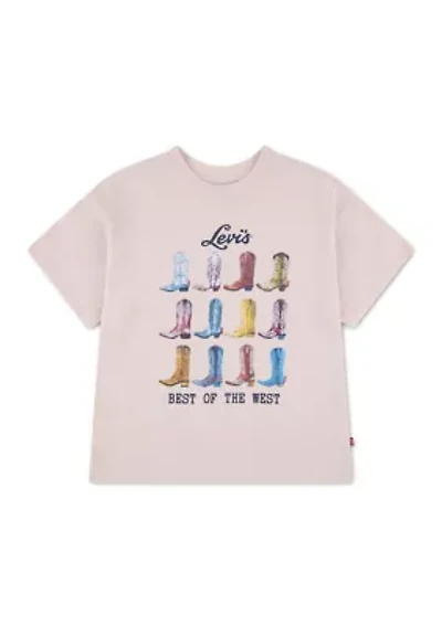 Girls 7-16 Oversized Graphic T-Shirt