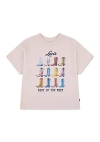 Girls 7-16 Oversized Graphic T-Shirt