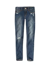 Girls 7-16 Denim Leggings
