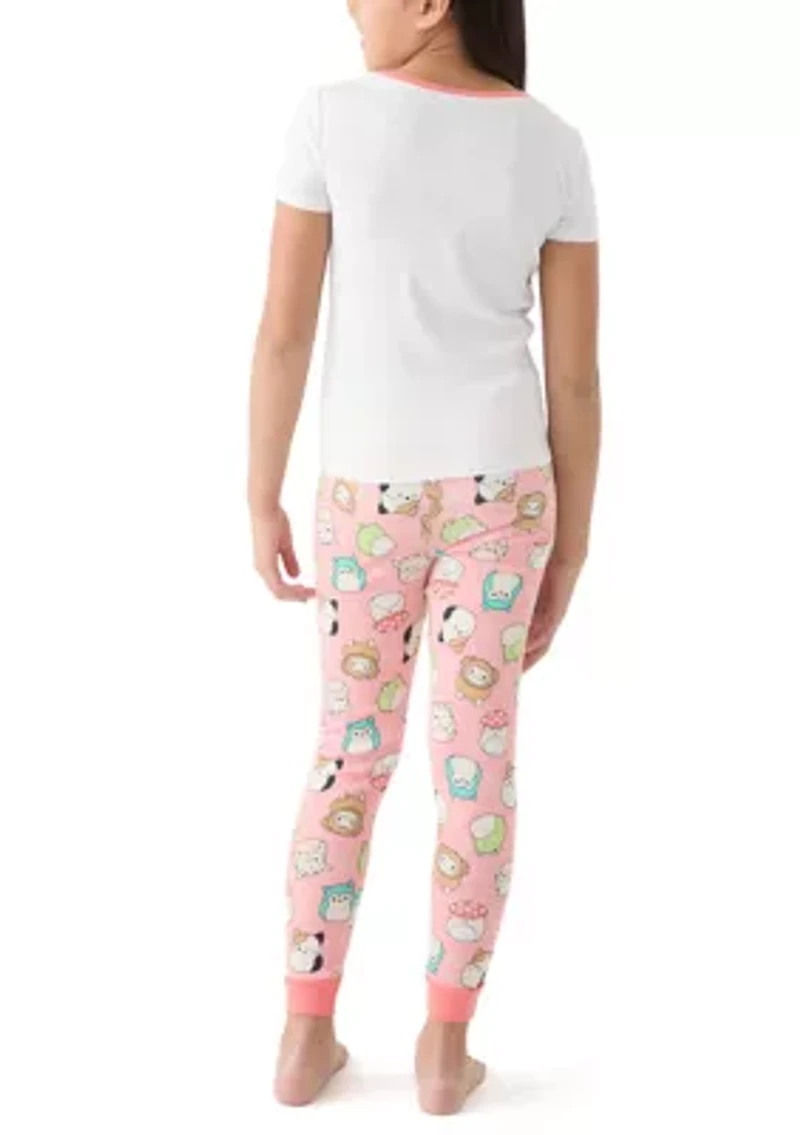 Girls 7-16 3 Piece Squish Pajama Set