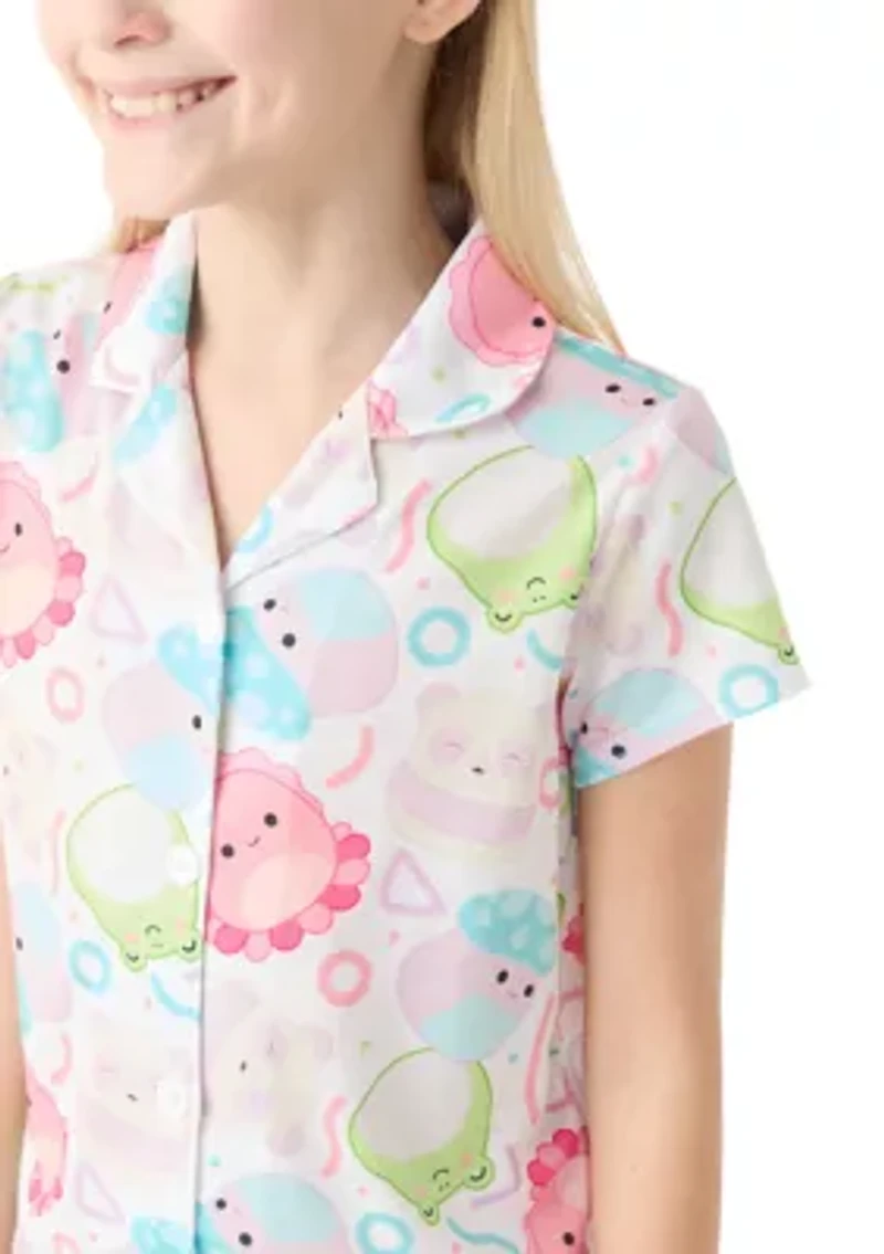 Girls 4-12 Squish Coat Pajama Set