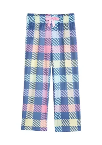 Girls 4-6x Multicolored Plaid Pajama Pants