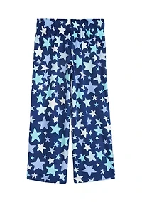 Girls Starry Print Pajama Pants