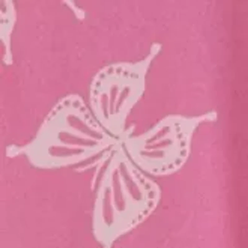 Girls 4-6x Butterflies Pajama Set