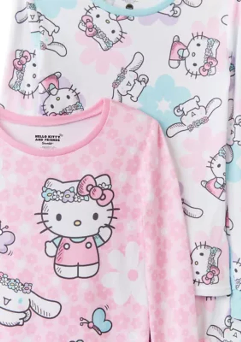 Girls 4-10 Hello Kitty 4 Pc Set