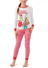Girls 4-6x Grinch 4-Piece Set