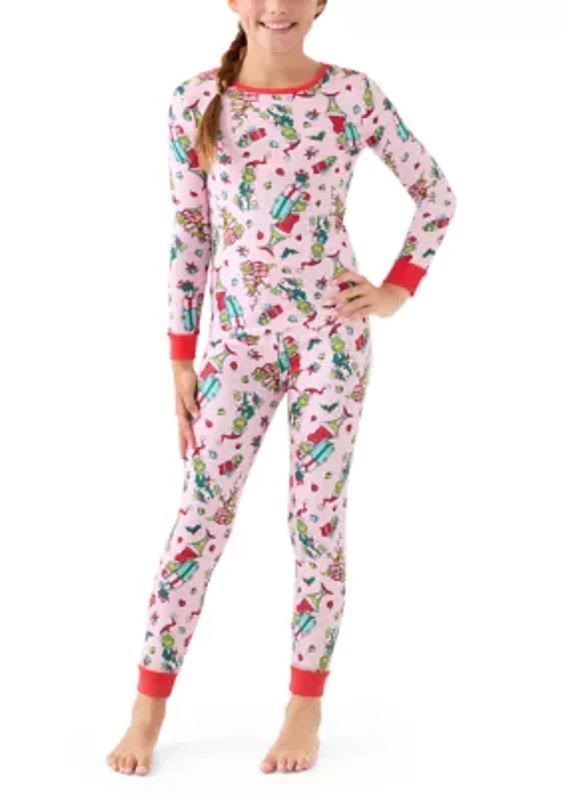 Girls 4-6x Grinch 4-Piece Set