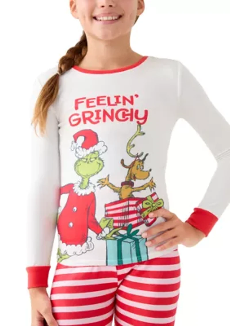 Girls 4-6x Grinch 4-Piece Set