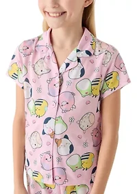 Girls 4-16 Squishmallows Pajama Set