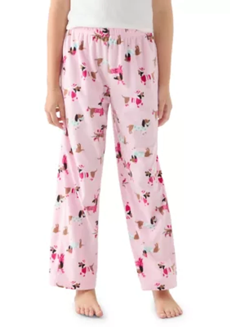 Girls 7-18 Dogs Pants