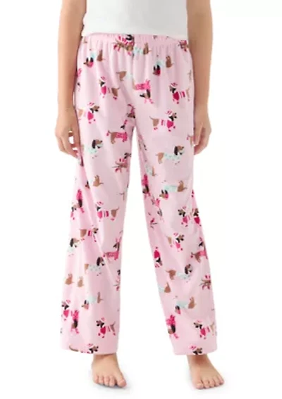 Girls 7-18 Dogs Pants