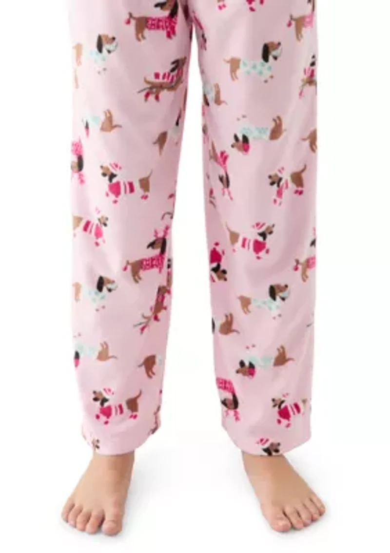 Girls 7-18 Dogs Pants