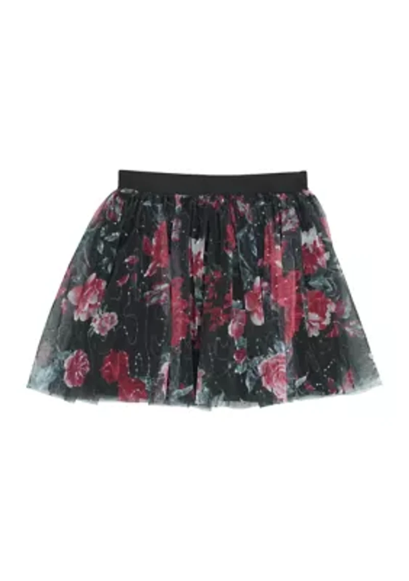 Girls 7-16 Mesh Skirt