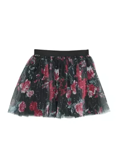 Girls 7-16 Mesh Skirt