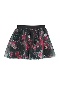 Girls 7-16 Mesh Skirt