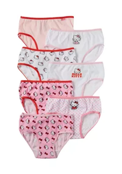 Girls 4-8 Hello Kitty Underwear - 7 Pack