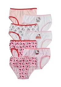 Girls 4-8 Hello Kitty Underwear - 7 Pack