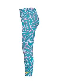 Girls 4-6x Patch Print Leggings