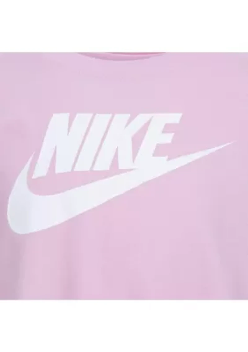 Girls 4-6x Tie Front Graphic T-Shirt and Leggings Set