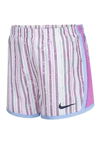 Girls 4-6x Happy Camper Tempo Printed Shorts