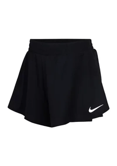 GIRLS 4-6 FLUTTER JERSEY SHORT