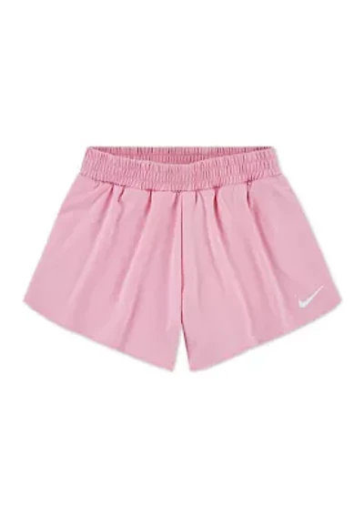 GIRLS 4-6 FLUTTER JERSEY SHORT