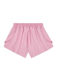 Girls 4-6x Flutter Jersey Shorts