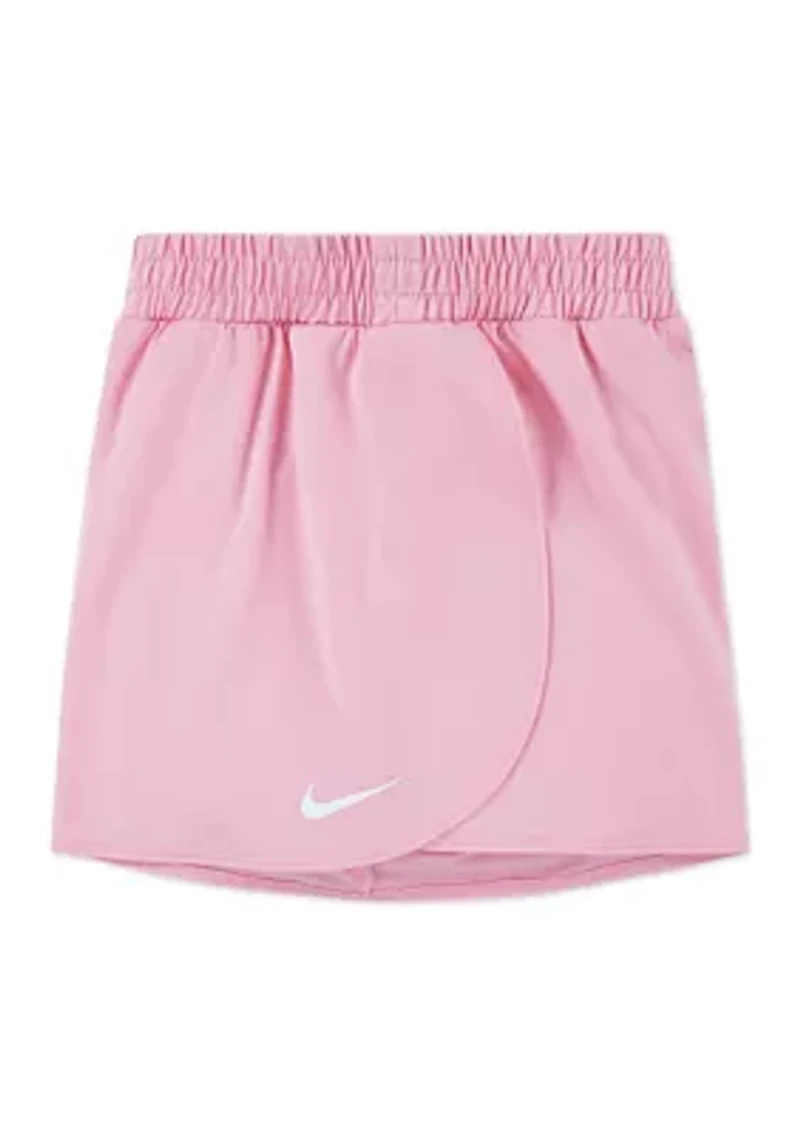 Girls 4-6x Flutter Jersey Shorts