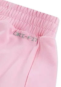 Girls 4-6x Flutter Jersey Shorts