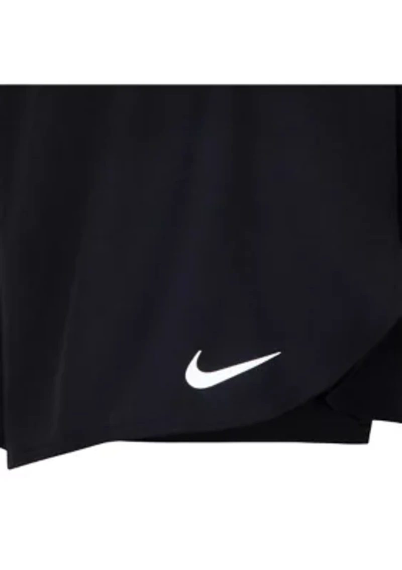 GIRLS 4-6 FLUTTER JERSEY SHORT