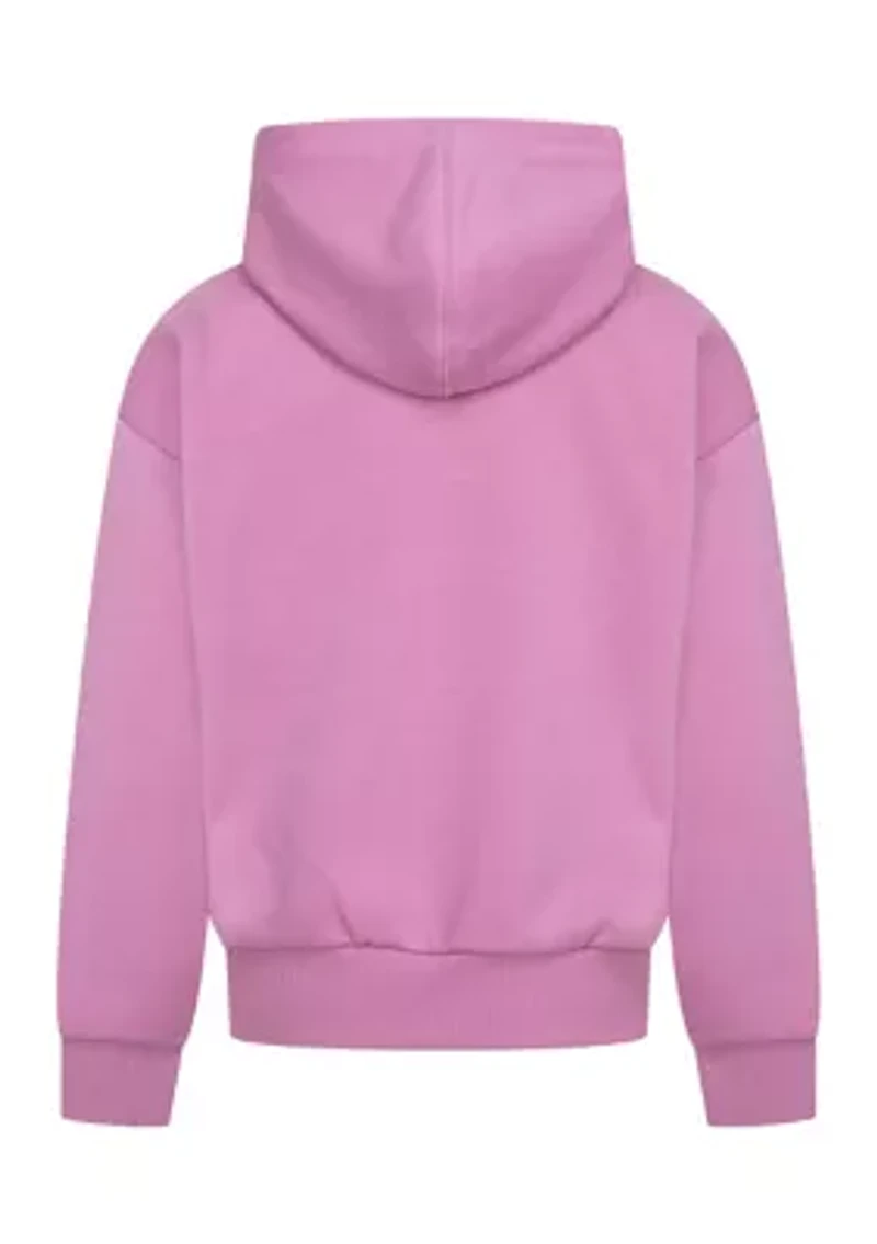 Girls 4-6x Logo Fleece Hoodie