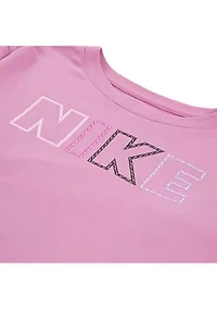 Girls 4-6x Graphic T-Shirt and Flare Pants