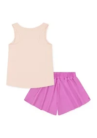 Girls 4-6x Tank Top and Flowy Shorts Set