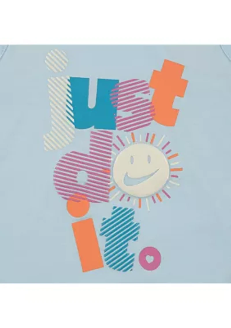 Girls 4-6x Just Do It Tank Top and Shorts Set