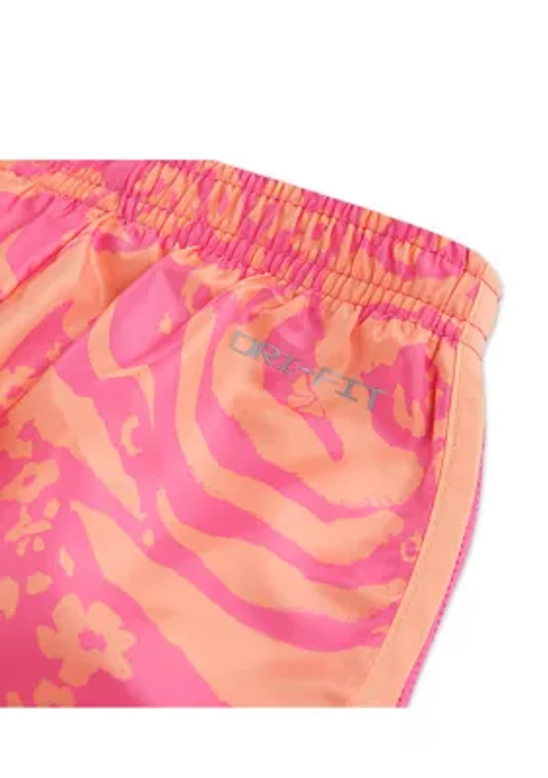 Girls 4-6x Allover Print DriFit Shorts Set