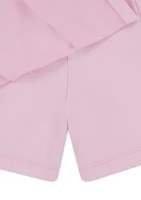 Girls 4-6x Swoosh T-Shirt and Pleated Skort Set