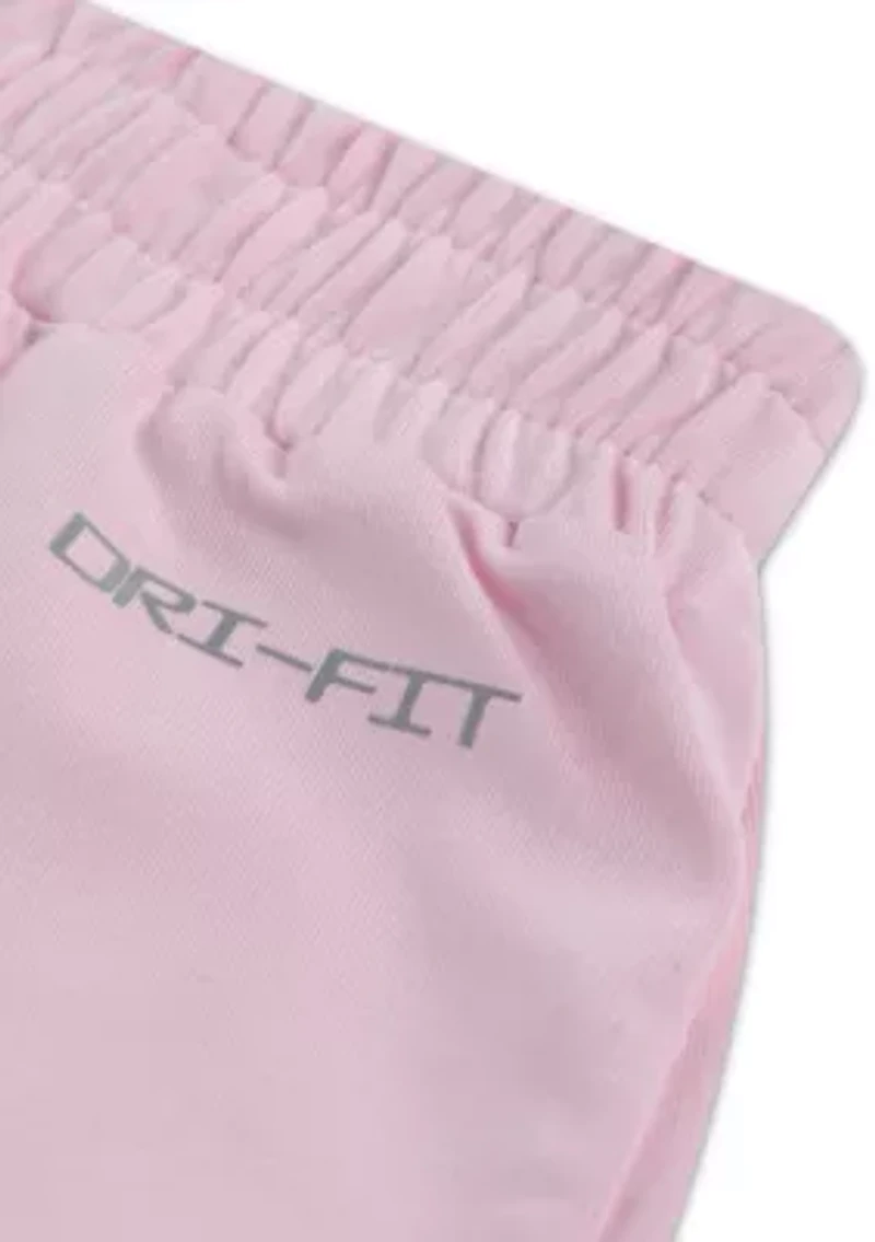 Girls 4-6x Swoosh T-Shirt and Pleated Skort Set