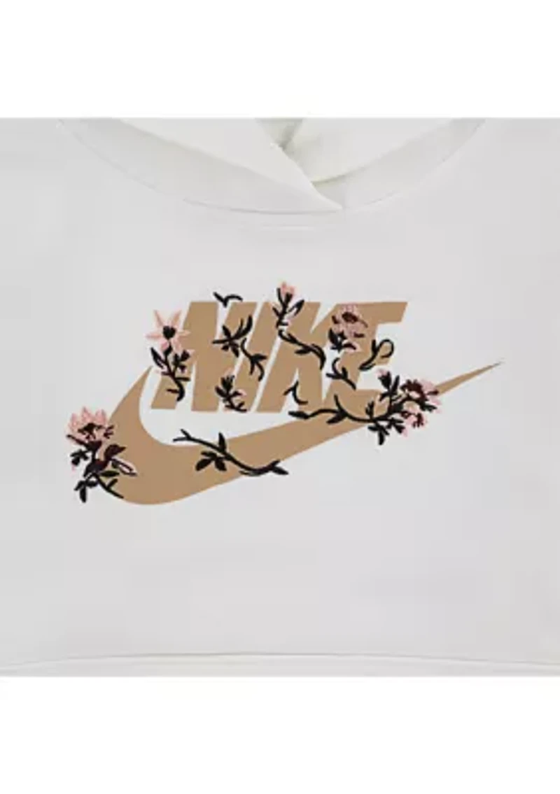 Girls 4-6x Embroidered Hoodie and Joggers Set
