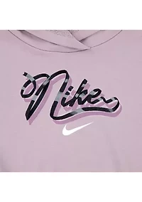 Girls 4-6x Ballet Graphic Hoodie and Joggers Set