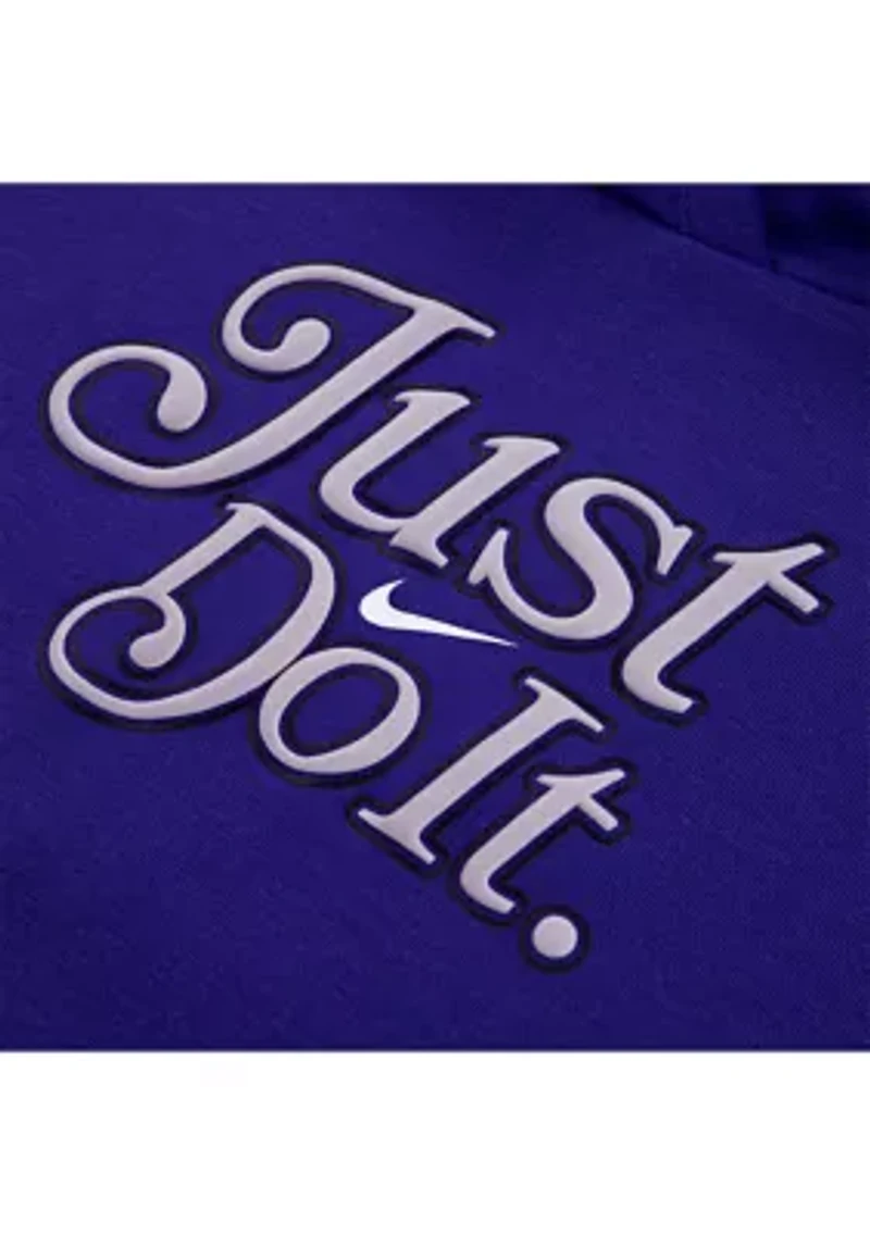 Girls 4-6x Just Do It Graphic Hoodie and Leggings Set
