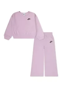 Girls 4-6x Shimmery Waffle Set