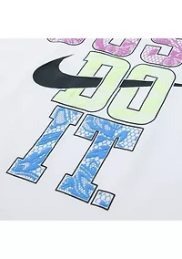 Girls 4-6x Just Do It Lace Shirt and Shorts Set