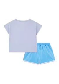 Girls 4-6 Graphic T-Shirt and Shorts Set