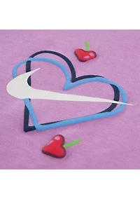 Girls 4-6 Cherry Graphic Shirt and Shorts Set