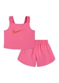 Girls 4-6 Tank Top and Shorts Set