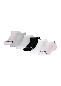 Girls Jordan No Show Socks - 6 Pack