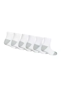Girls Jordan Legend Ankle Socks - 6 Pack